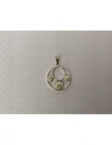 SP 0348 Pendente in Argento con Occhio di Shiva