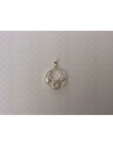 SP 0348 Colgante Shiva Ojo Plata