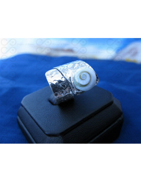 SR 0001 Anello in Argento con Occhio di Shiva