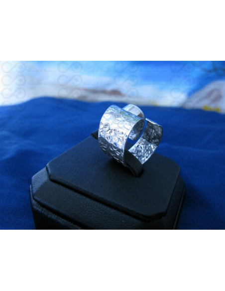 SR 0001 Anillo Shiva Ojo Plata