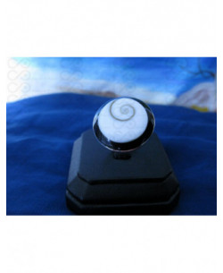 SR 0009 Ring Shiva Auge Silber