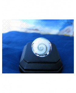 SR 0028 Anello in Argento con Occhio di Shiva