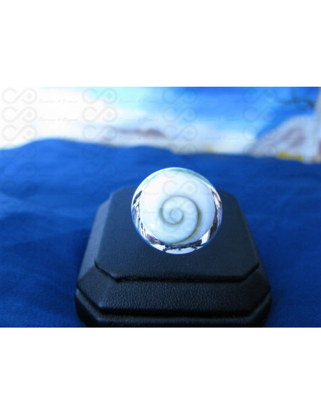 SR 0028 Anillo Shiva Ojo Plata