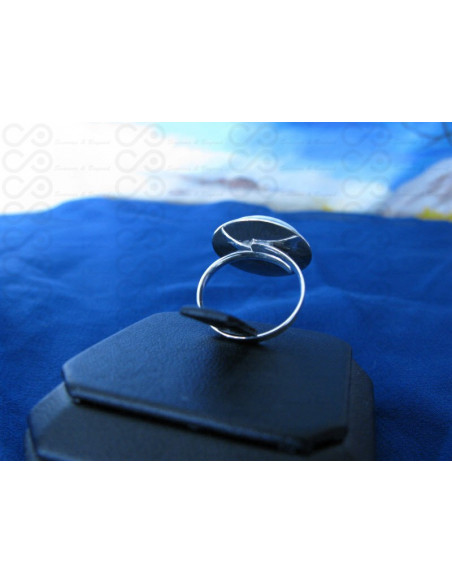 SR 0028 Anillo Shiva Ojo Plata