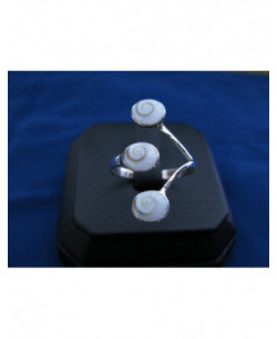 SR 0030 Anello in Argento con Occhio di Shiva