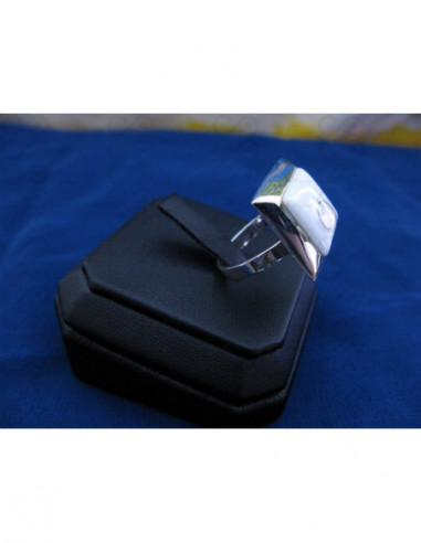 SR 0031 Anel Olho Shiva Prata