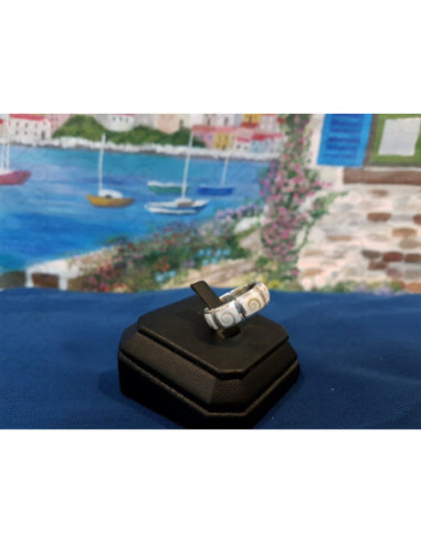 SR 0045 Anello in Argento con Occhio di Shiva