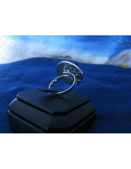 SR 0050 Bague Shiva Oeil Argent