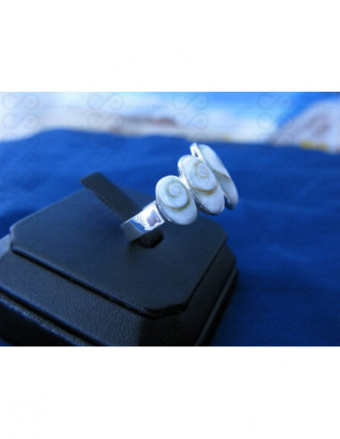 SR 0052 Ring Shiva Auge Silber