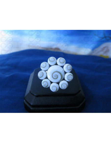 SR 0066 Ring Shiva Auge Silber