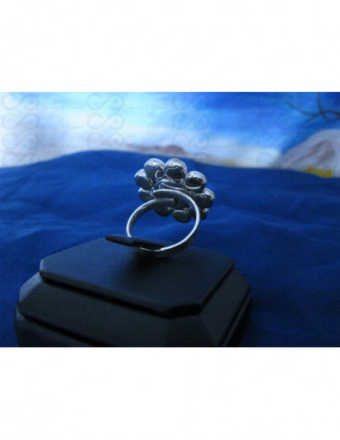 SR 0066 Anello in Argento con Occhio di Shiva