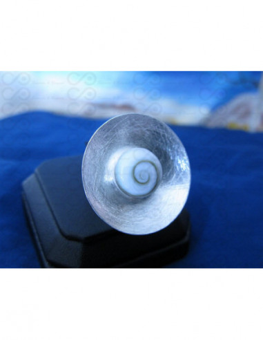 SR 0088 Ring Shiva Auge Silber