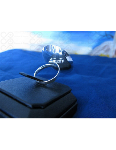 SR 0088 Ring Shiva Auge Silber