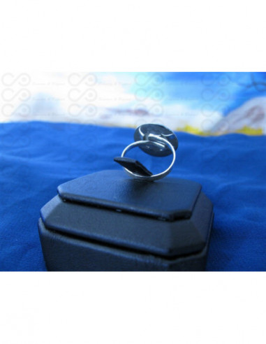 SR 0100 Anel Olho Shiva Prata