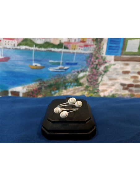 SR 0116o Ring Shiva Auge Silber