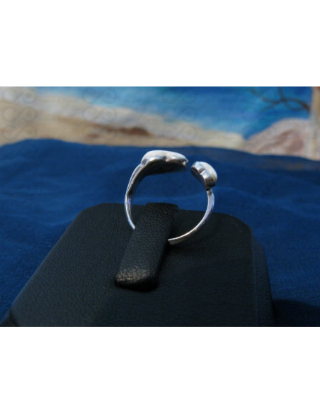 SR 0117 Anello in Argento con Occhio di Shiva