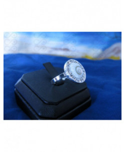 SR 0118 Anello in Argento con Occhio di Shiva 2