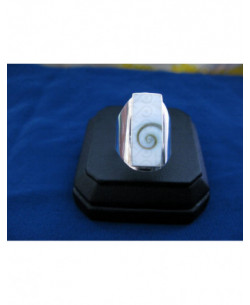 SR 0119 Anel Olho Shiva Prata