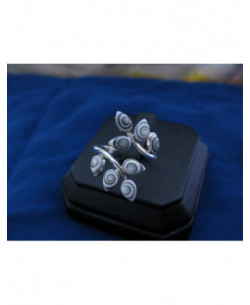 SR 0120 Anello in Argento con Occhio di Shiva