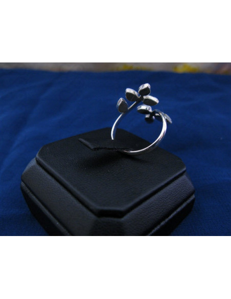 SR 0120 Ring Shiva Eye Shell Silver