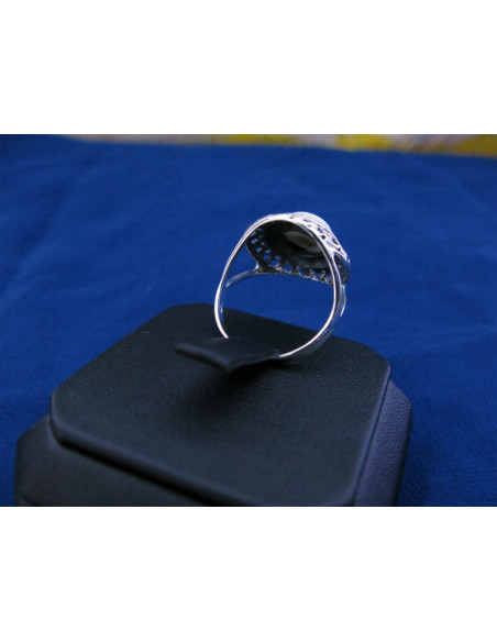 SR 0121 Ring Shiva Auge Silber