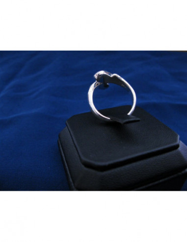 SR 0122 Ring Shiva Auge Silber