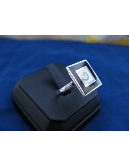 SR 0129 Anillo Shiva Ojo Plata