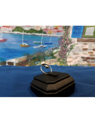 SR 0134o Anillo Shiva Ojo Plata