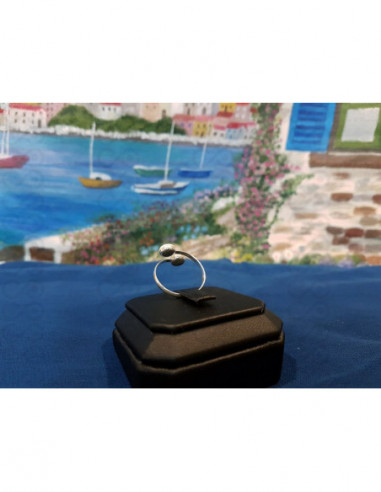 SR 0134r Ring Shiva Auge Silber