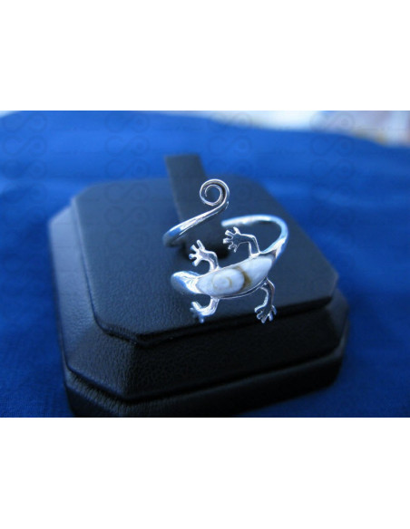 SR 0146 Ring Shiva Auge Silber