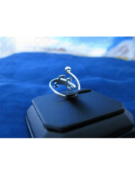 SR 0146 Anillo Shiva Ojo Plata