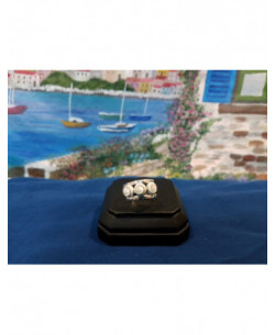 SR 0147 Ring Shiva Eye Shell Silver