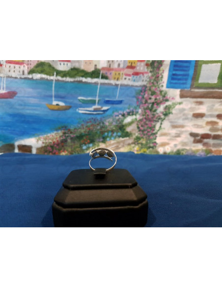 SR 0147 Anillo Shiva Ojo Plata