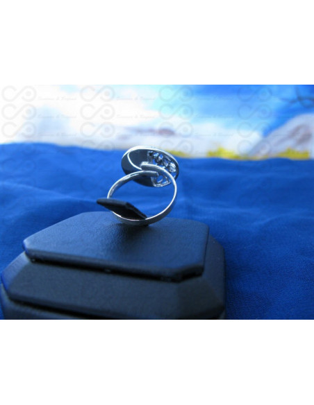 SR 0148 Ring Shiva Auge Silber