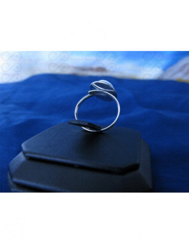 SR 0155 Anel Olho Shiva Prata