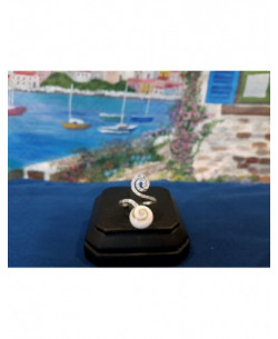 SR 0169 Anello in Argento con Occhio di Shiva