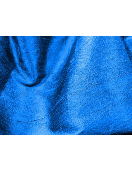 Azure D001  Tissu de soie Dupioni