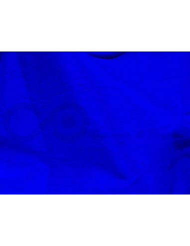 Blue D003 Tejido Dupioni de Seda