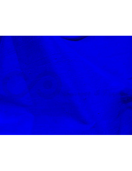 Blue D003  Tissu de soie Dupioni