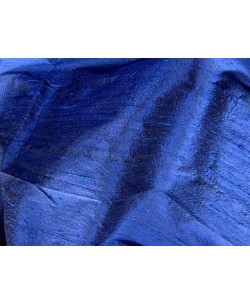 Havelock Blue D008 Seide Gewebe Dupioni