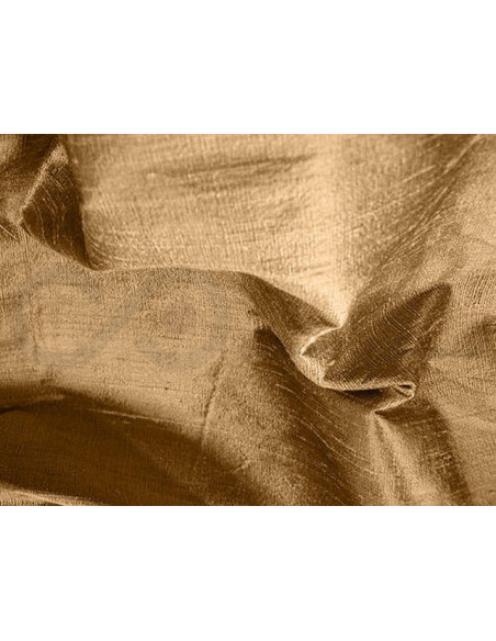 Brown D065  Tissu de soie Dupioni