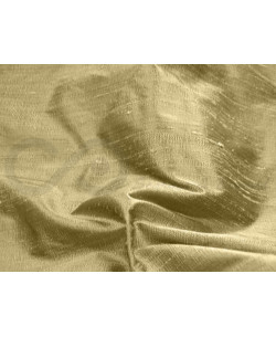 Ecru D072 Tecido de seda Dupioni