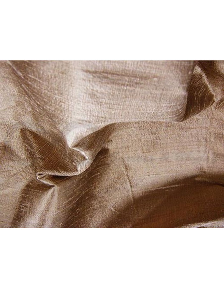 Toast Brown D082 Silk Dupioni Fabric