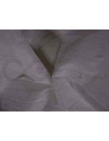 Taupe-gray D149  Tissu de soie Dupioni