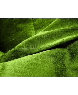 Avocado D168 Tecido de seda Dupioni