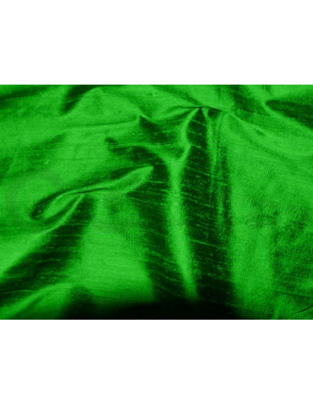 Islamic green D174  Tissu de soie Dupioni
