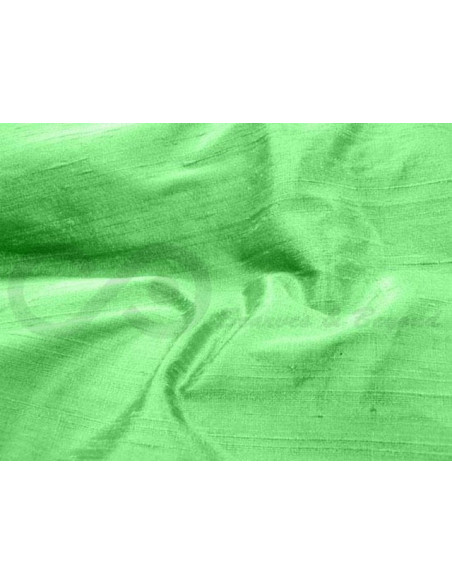 Light green D177  Tissu de soie Dupioni