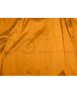 Carrot orange D248 Tejido Dupioni de Seda