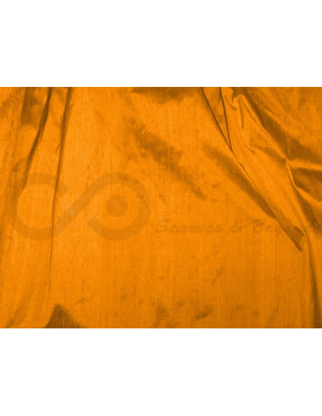 Tangerine D254 Шелковая ткань Дупиони