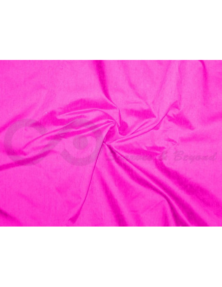 Shocking pink D304  Tissu de soie Dupioni